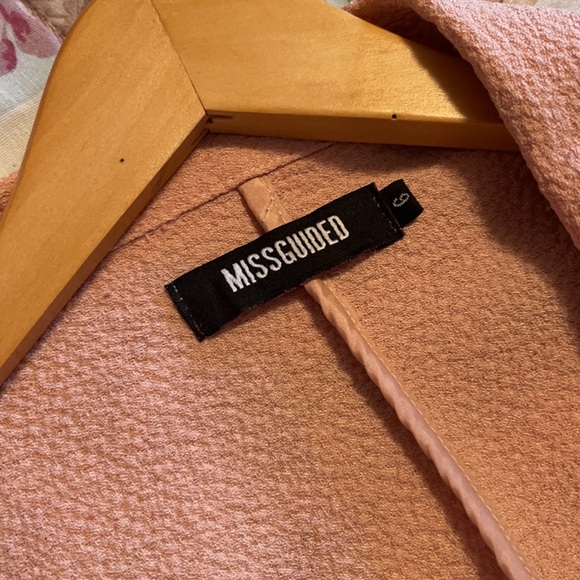 Missguided Pink Duster Blazer - Picture 3 of 4